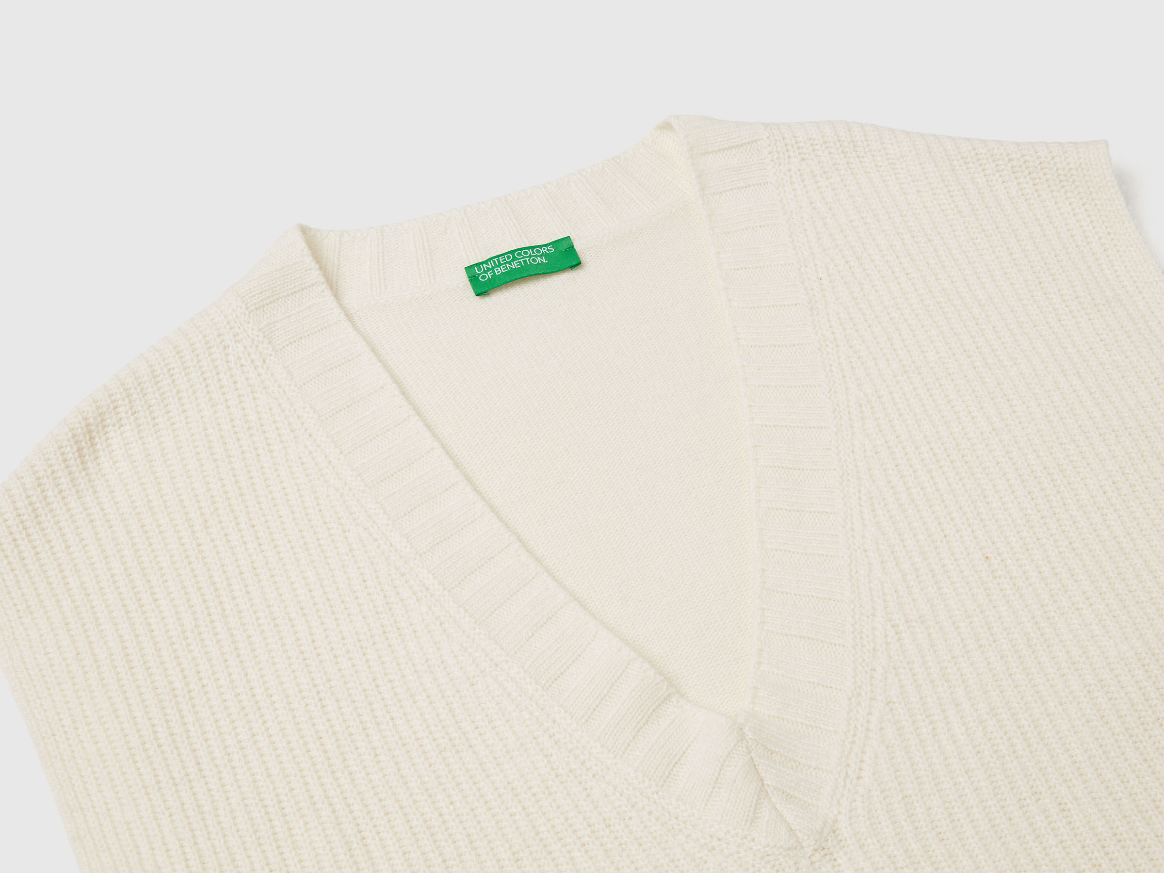 S/L V NECK SWEATER Women image number 7